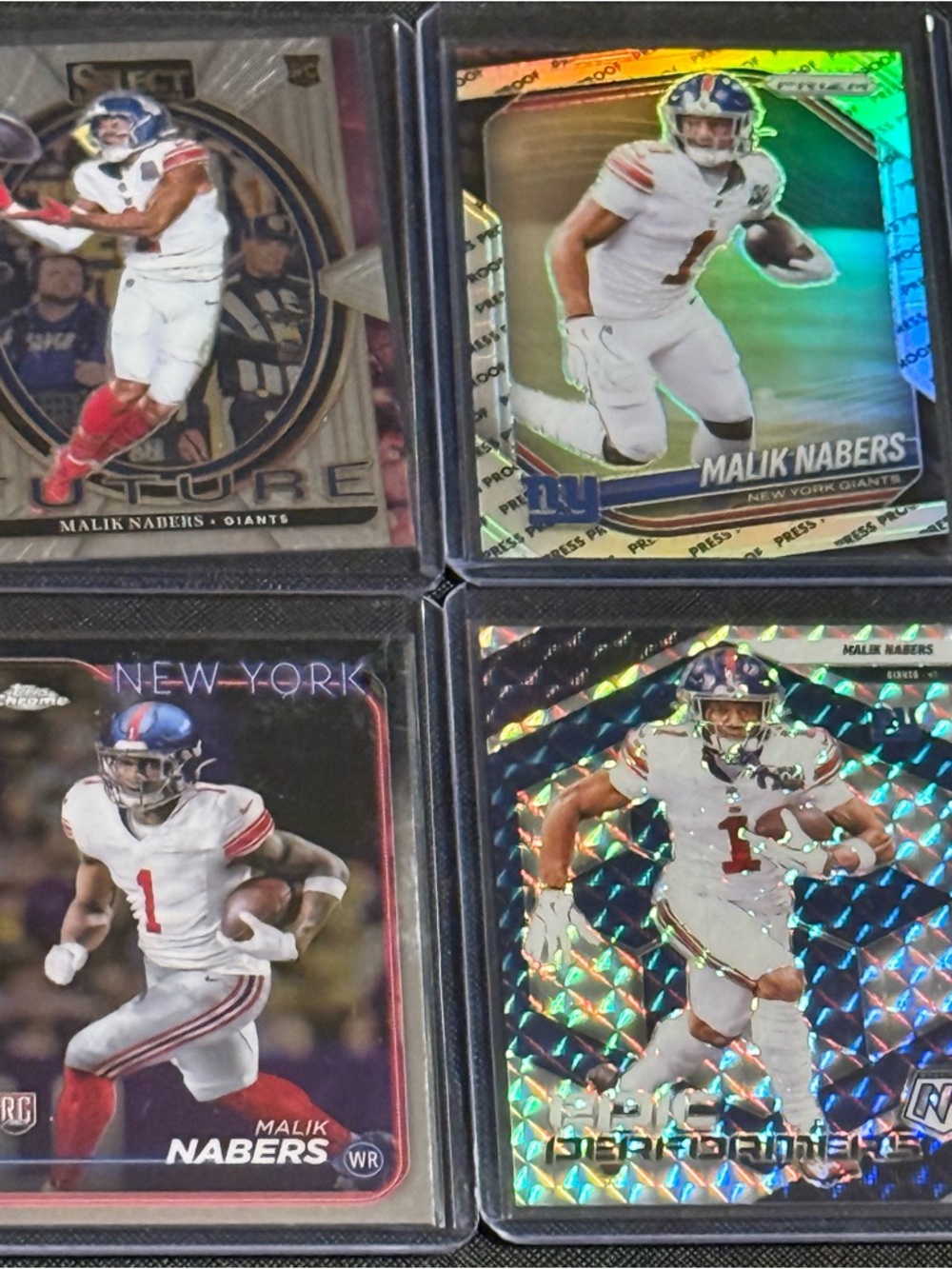 Malik Nabers 11 Card Bundle